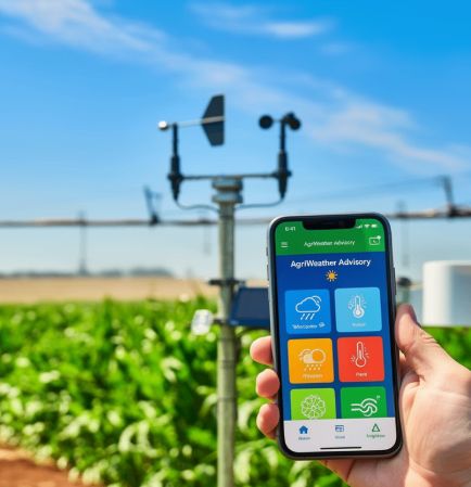 Weather and climate intelligence advisory helping farmers make informed decisions