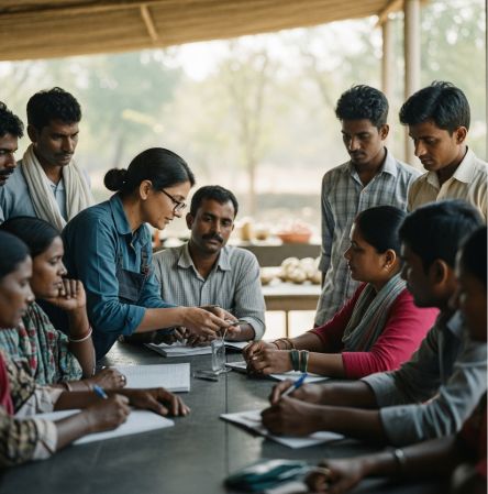 Field first agriculture innovation with farmers FPOs and partners through Meghdoot