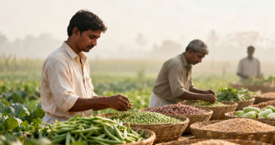 Agriculture value chain market access improving farmer income