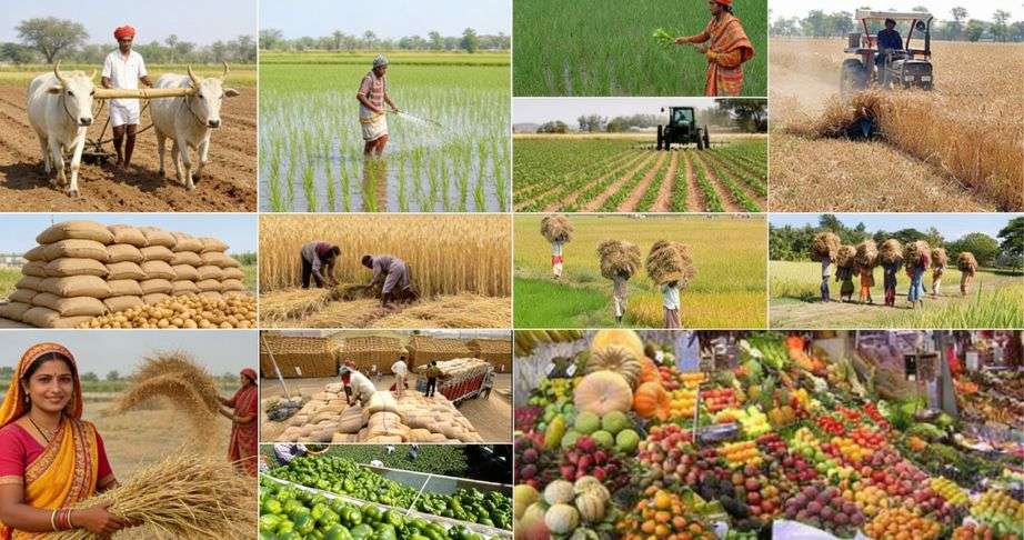 Agricultural logistics and crop collection supporting farmer market access