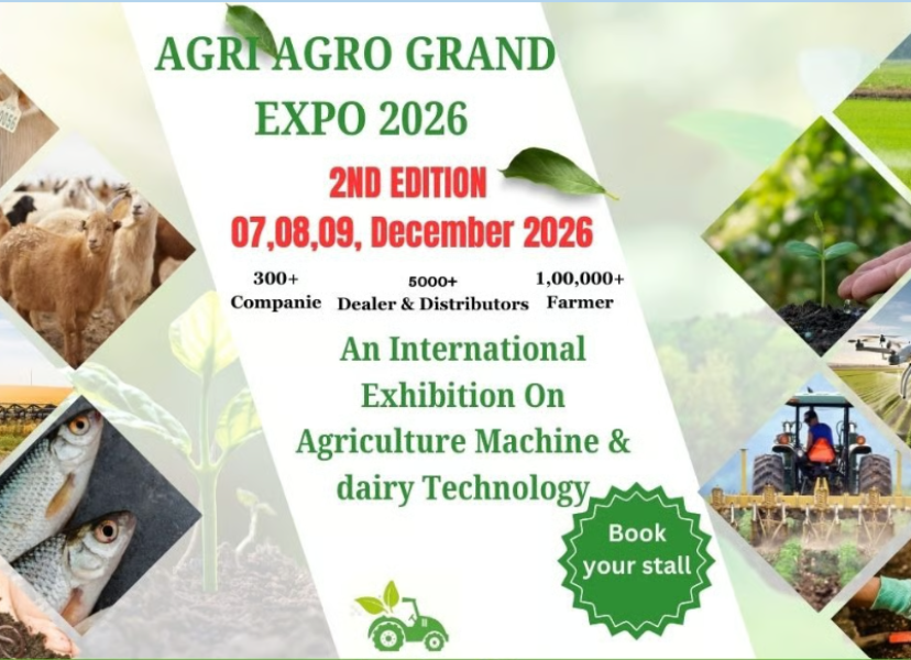 national-level agriculture and horticulture technology exhibition and conference focused on modern farming machinery, agro-industries, post-harvest solutions and agri-innovation.