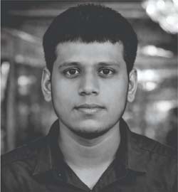 Vivek Yadav volunteer contributing to Meghdoot farmer outreach initiatives