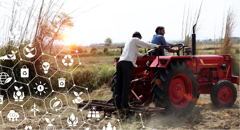 Farmer skill building and agricultural training programs improving farming knowledge